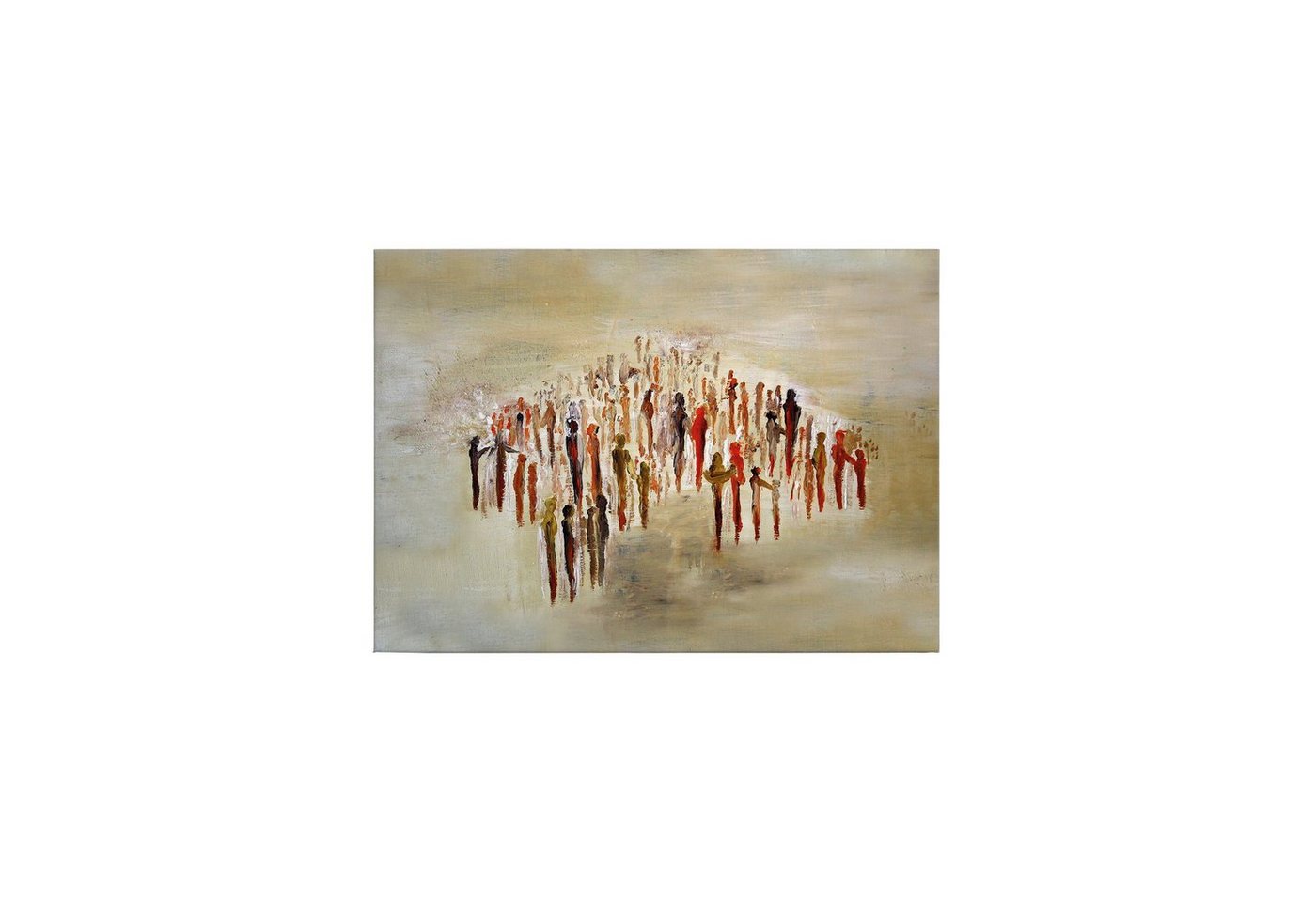 Tadessi Leinwandbild Kunst 50 x 70 cm Menschen Abstrakt M1-No.50315 von Tadessi