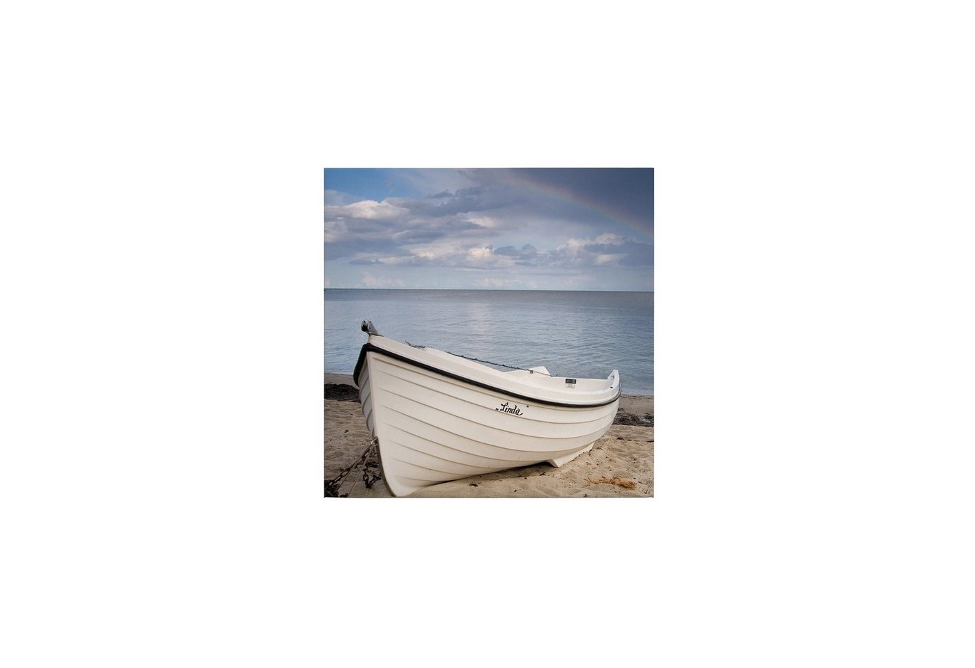 Tadessi Leinwandbild Maritim 50 x 50 cm Meer Boot Deko M1-No.50518 von Tadessi