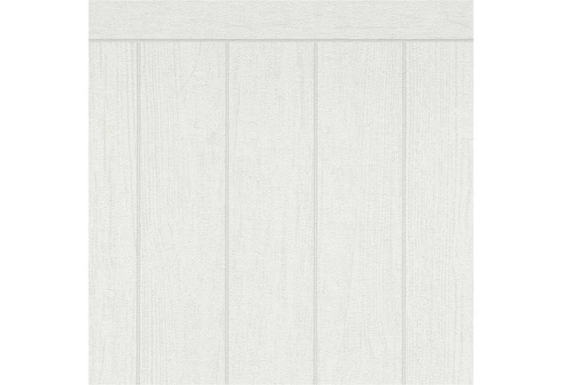 Tadessi Vliestapete TADESSI Wandpaneele M1-No.11684 Tapete Holzpaneele Hellgrau Weiß von Tadessi
