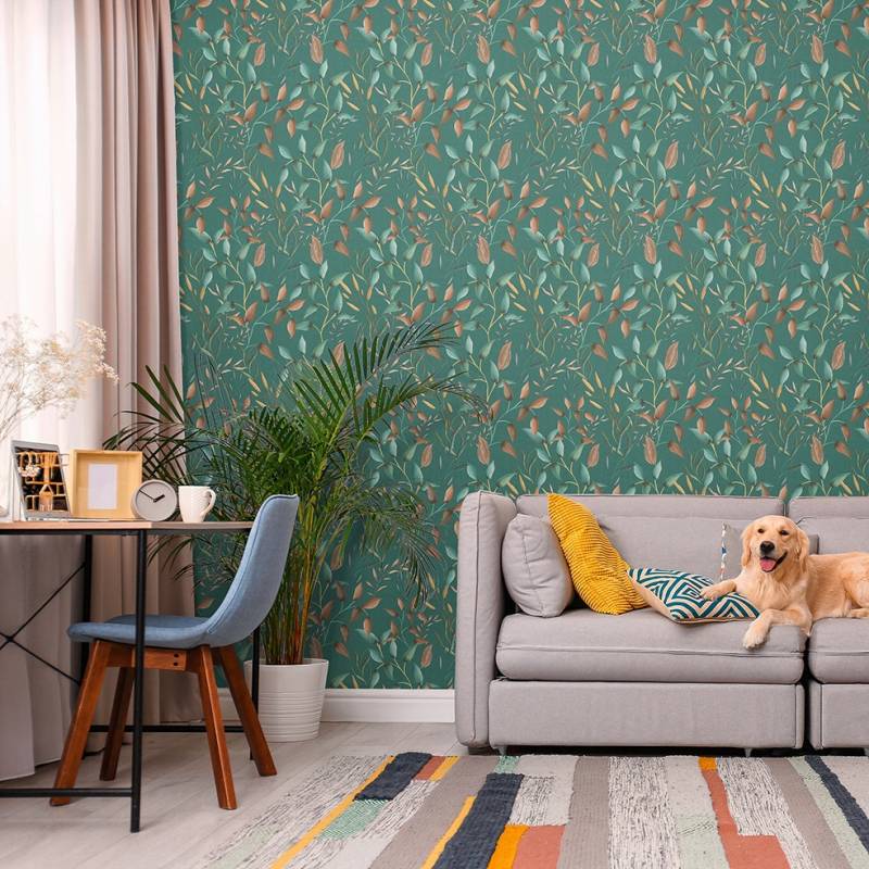 Tapete Florentin Blumen M1-No.11303 Vlies Grün Petrol Tadessi 10.05 m x 0.53 m Tapete Florentin Blumen M1-No.11303 Vlies Grün Petrol Tadessi 10.05 m x 0.53 m von Tadessi