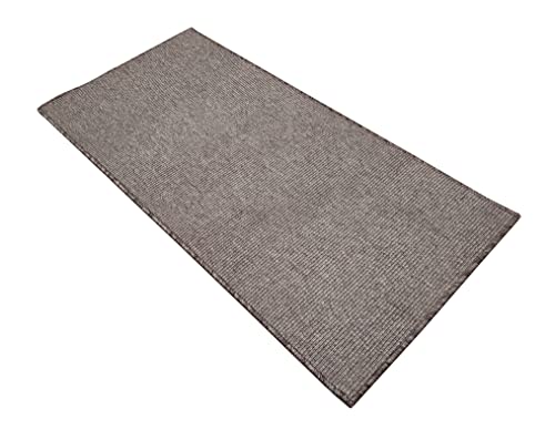 Langer Teppich für den Außenbereich, einfarbig, Taupe, Teppich, Terrasse, Küche, Langer Flur, Teppich für Wohnzimmer, Eingangsbereich, Teppiche 70 x 150 cm von Tadi & Imperio1979