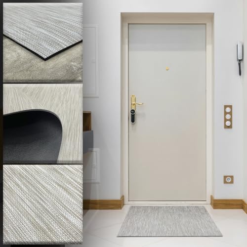 Tadi & Imperio1979 Vinylteppich, geflochten, Vinylteppich, 60 x 40 cm, für den Außenbereich, Küchenteppich, Küchenteppich, Wohnzimmerteppich von INSGEER