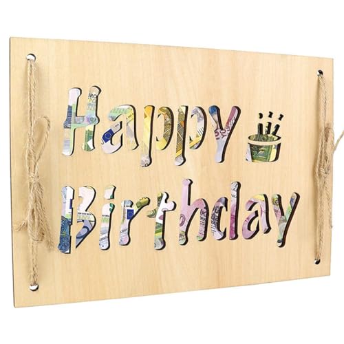 Geldgeschenke Geburtstag - Happy Birthday Geldgeschenke Verpackung Geschenken für Freunde, Familie von Tadipri
