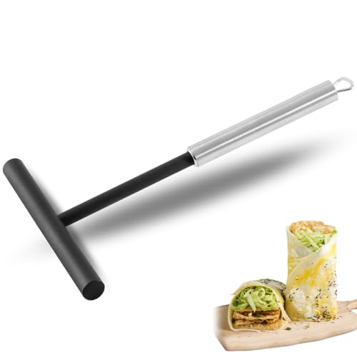 Teigverteiler Crepemaker Teig Crepe Verteiler Crepes Maker für Crepeteig oder Palatschinken Edelstahl Crepes Dough Spreader, für Crepeteig oder Palatschinken von Tadipri