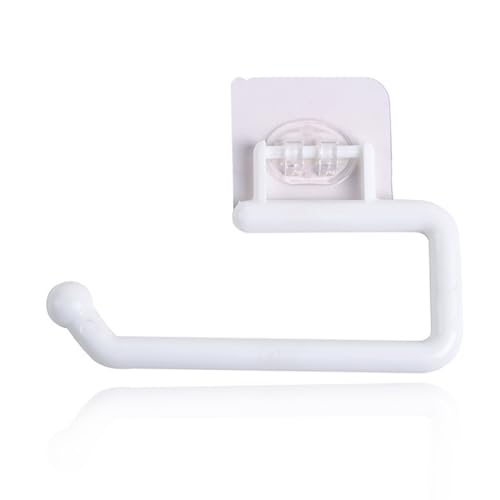 Toilettenpapierhalter kratzfeste Chromoberfläche pflegeleicht WC-Rollenhalter zur Wandbefestigung ohne Bohren von Tadipri