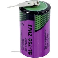 Tadiran Batteries SL 750 PR Spezial-Batterie 1/2 AA U-Lötpins Lithium 3.6V 1100 mAh 1St. von Tadiran Batteries