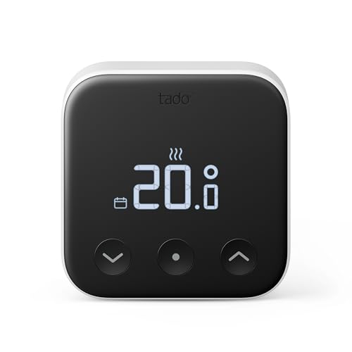 tado° Smartes Thermostat X, Zusatzprodukt als verkabeltes Raumthermostat, Steuerung per App und Smart Speaker (Alexa, Siri, Google Assistant), DIY Installation, Nicht kompatibel mit tado° V3+ von Tado