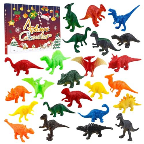 Adventskalender 2024 Kinder Dinosaurier 24PCS Spielzeug Weihnachts-Countdown-Kalender, weiche Plastikhandkasten Weihnachtsfeier für Kinderparty Adventskalender 2024 Kinder Dinosaurier 24PCS Spielzeug Weihnachts-Countdown-Kalender, weiche Plastikhandkasten Weihnachtsfeier für Kinderparty von Tadoiooy