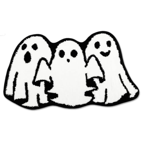 Halloween Dekor, Halloween Teppich, 31, 5 x 179.7 süße Geisterbadmatte, weiche Wasserabsorbens-Badezimmerteppich, Nicht-Sliptür-Matte für Badezimmer Küche Haus Wohnzimmer Halloween Dekor, Halloween Teppich, 31, 5 x 179.7 süße Geisterbadmatte, weiche Wasserabsorbens-Badezimmerteppich, Nicht-Sliptür-Matte für Badezimmer Küche Haus Wohnzimmer von Tadoiooy