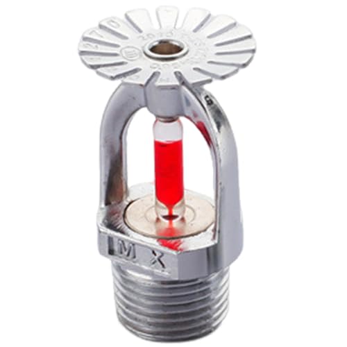 Tadoiooy Sprinklerköpfe, Feuersprinklerkopf Pendent Typ 68 ℃/155 ℉ Wasserspray Down Sprinklerkopf 1/2 Zoll Faden Schnelle Reaktion Fire Sprinkle für Wohngebäude zu Hause von Tadoiooy