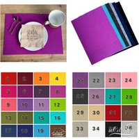 Tischuntersetzer Rechteckig 43 X 31 cm in Verschiedenen Farben Platzset Tischuntersetzer Rechteckig 43 X 31 cm in Verschiedenen Farben Platzset von TaeraDIY