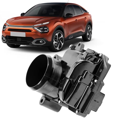 Taesayl Drosselklappengehäuse für Citro C4 F20 F21 F30 F80 R56 R57 R58 R59 R60 R61 C40000163631 Throttle Body Drosselkörper 13548624189 13548675278 8624189 von Taesayl
