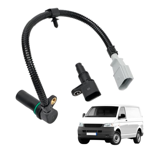 Taesayl Kurbelwellensensor Nockenwellensensor Impulsgeber Sensor Kurbelwelle Positionssensor Nockenwellenposition Geber für Multivan T5 Transporter T5 Multivan für Touareg 7L 2.5 TDI 2003-2009 von Taesayl
