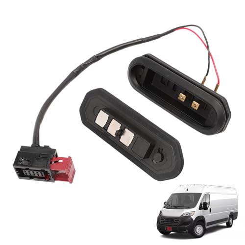Taesayl Türkontaktschalter Schiebetür Türkontakt Schalter Zentralverriegelung Kontakt mit Kabel Kontaktschalter für Ducato 250 Jumper Boxer 2006-6737571065 1348483080 von Taesayl