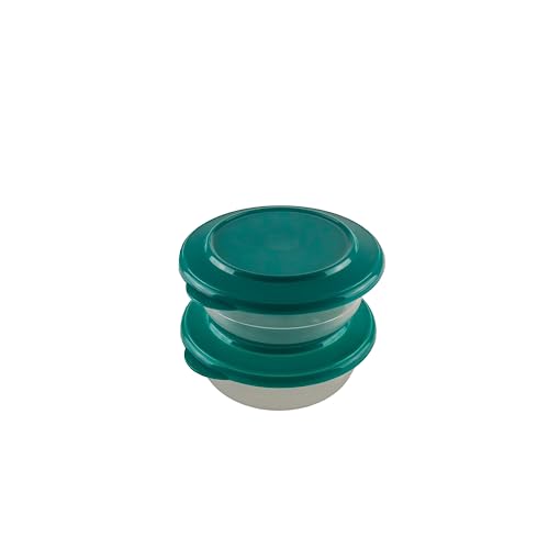 Tupperware Tafelperle TUPPERWARE Set 2x 275ml Petrol/Transparent Klassisch Kunststoff Schüssel, Schüssel Tupperware Tafelperle TUPPERWARE Set 2x 275ml Petrol/Transparent Klassisch Kunststoff Schüssel, Schüssel von Tafelperle