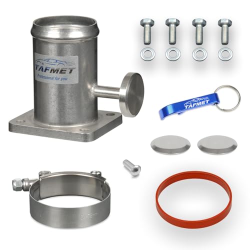 AGR Ventil Ersatz Rohr Tuning Kit für BMW E46 E39 E60 E61 E38 E65 X5 E53 E83 mit 3.0 2.0 D M47 M51 M57 Motoren für Land Rover Freelander 2.0 Td4 AGR Ventil Ersatz Rohr Tuning Kit für BMW E46 E39 E60 E61 E38 E65 X5 E53 E83 mit 3.0 2.0 D M47 M51 M57 Motoren für Land Rover Freelander 2.0 Td4 von Tafmet