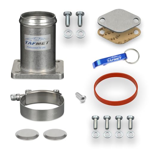 AGR Ventil Ersatz Rohr Tuning Kit für BMW E46 E60 E61E65 mit 3.0 D M57 Motor für Land Rover Freelander 2.0 Td4 AGR Ventil Ersatz Rohr Tuning Kit für BMW E46 E60 E61E65 mit 3.0 D M57 Motor für Land Rover Freelander 2.0 Td4 von Tafmet