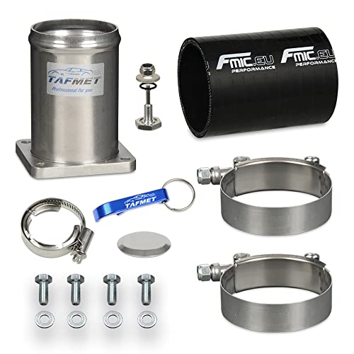 AGR Ventil Ersatz Rohr Tuning Kit schwarz für Mercedes E300 W210 S210 mit OM606 3.0 TD Motor von Tafmet