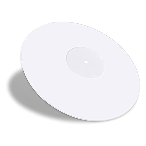 TagIo Platten Spieler Acryl Slipmat für Vinyl LP Platten Spieler - 2,5 Mm Bietet Einen Festeren - 12 Platten Teller () von TagIo