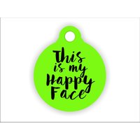 Lustige Tier-Tag, Anpassbare Dog Collar Badge, Pet Identification Zubehör, Geschenk Für Cat Lover, Doppelseitige Pet-Id-Tag von TagWagon