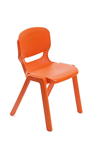 Tagar Kinderstuhl, Polypropylen, Orange, Größe 3 von Tagar