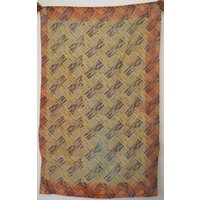 Vintage Kantha Quilt Handgemachte Überwurf-Decke Aus Recycelter Baumwolle Vintage Kantha Quilt Handgemachte Überwurf-Decke Aus Recycelter Baumwolle von Tagayi