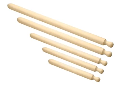 Profi-Nudelholz mit einem einzigen Griff, Länge 90 cm C4223 Profi-Nudelholz mit einem einzigen Griff, Länge 90 cm C4223 von Panetta Casalinghi