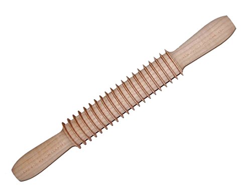 Eppicotispai Fettuccine Cutter Nudelholz, Buchenholz, groß Eppicotispai Fettuccine Cutter Nudelholz, Buchenholz, groß von Eppicotispai