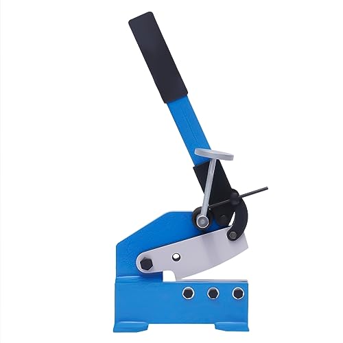Manuelle Platte Flache Metall Stahlblechschere Scheren, Heavy Duty Präzises Schneiden, Metallschere Metall-Cutter Stangenplatte für Schneidet Stahlblech, Flachstahl und Rundstahl Geeignet von Tagowao