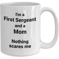 First Sergeant Mama Kaffeebecher Lustige Geschenkidee Für Weibliche Armee 1Sg Soldat Muttertag Geburtstag von TahomaVistaFiberMill