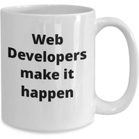Web Entwickler Kaffeebecher Lustige Geschenkidee Für Mitarbeiter Chef Computerspezialist von TahomaVistaFiberMill