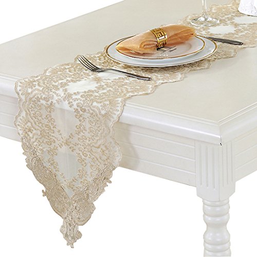 TaiXiuHome RV3P Gold table cloth 30120, Acrylic von TaiXiuHome