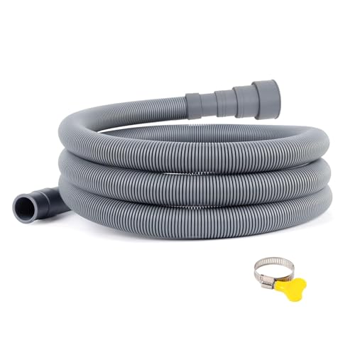 Taicols Zusammenklappbares Wohnwagen Abflussrohr, Ablaufschlauch Waschmaschine, Abwasserschlauch Verlängerung mit verstellbarem Adapter, Ablaufschlauch Verlängerung für Waschmaschine, Wohnmobil (5m) Taicols Zusammenklappbares Wohnwagen Abflussrohr, Ablaufschlauch Waschmaschine, Abwasserschlauch Verlängerung mit verstellbarem Adapter, Ablaufschlauch Verlängerung für Waschmaschine, Wohnmobil (5m) von Taicols