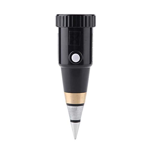 Boden pH Meter, VT-05 Hohe Genauigkeit Hygrometer Tragbarer Feuchtigkeitssensor PH Instrument Wasserdicht PH Tester Hygrometer für Weinberge Obstgärten Feldproduktion von Taidda