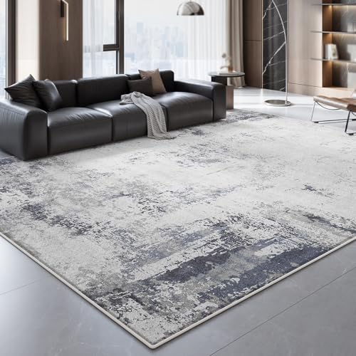 Taidianolp Teppich Zimmer Deko,Grauweiß, abstrakt, modern, Marineblau, 160 x 220 cm,rutschfest Teppiche Wohnzimmer Schlafzimmer Arbeitszimmer Taidianolp Teppich Zimmer Deko,Grauweiß, abstrakt, modern, Marineblau, 160 x 220 cm,rutschfest Teppiche Wohnzimmer Schlafzimmer Arbeitszimmer von Taidianolp