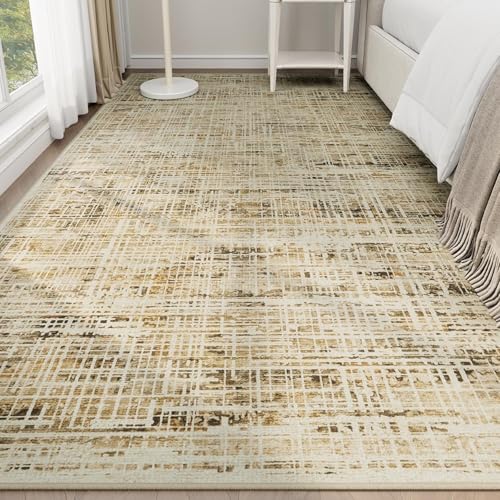 Taidianolp Teppich Zimmer Deko,Kommode mit abstraktem Muster, modernes Dekor, Braun, 160 x 180 cm,Waschbar Teppiche groß Wohnzimmer Esszimmer Schlafzimmer Taidianolp Teppich Zimmer Deko,Kommode mit abstraktem Muster, modernes Dekor, Braun, 160 x 180 cm,Waschbar Teppiche groß Wohnzimmer Esszimmer Schlafzimmer von Taidianolp