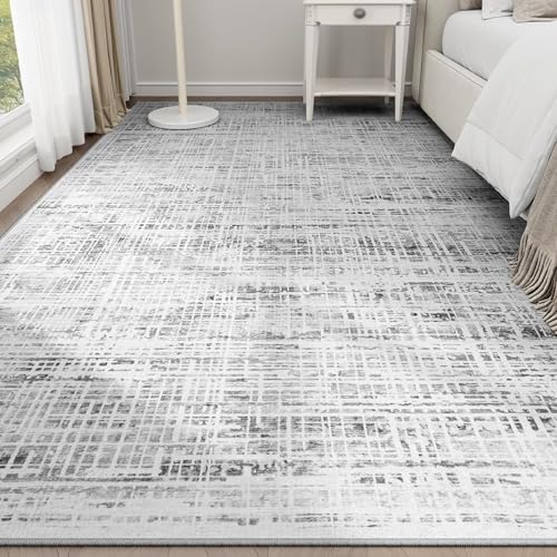 Taidianolp Teppich Zimmer Deko,Kommode mit abstraktem Muster, modernes Dekor, Grau, 110 x 180 cm,Teppiche Waschbar Kurzflor Moderner Schlafzimmer Kinderzimmer Taidianolp Teppich Zimmer Deko,Kommode mit abstraktem Muster, modernes Dekor, Grau, 110 x 180 cm,Teppiche Waschbar Kurzflor Moderner Schlafzimmer Kinderzimmer von Taidianolp