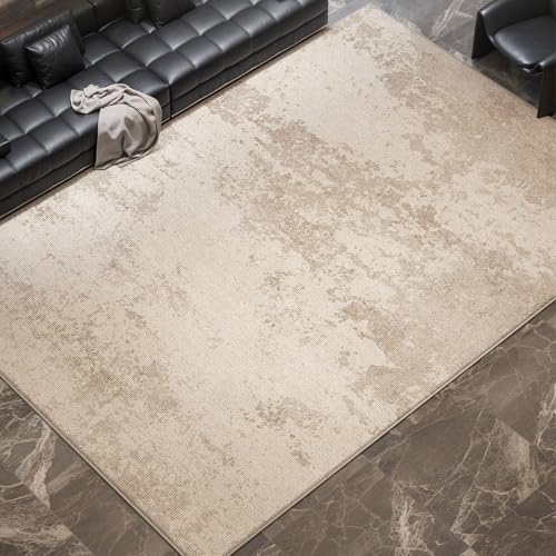 Taidianolp Teppich Zimmer Deko,Neutrale Farbe, abstrakt, modern, Creme, 80 x 150 cm,Waschbarer Kurzflor Teppiche Küche Schlafzimmer Teppichläufer Taidianolp Teppich Zimmer Deko,Neutrale Farbe, abstrakt, modern, Creme, 80 x 150 cm,Waschbarer Kurzflor Teppiche Küche Schlafzimmer Teppichläufer von Taidianolp