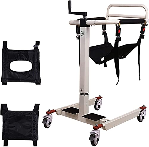 Klappbarer Lift-Rollstuhl, Patientenlifter für zu Hause, multifunktionaler Patienten-Transferlifter mit gepolstertem Sitz,geeignet für die Unterstützung von Transferstühlen im Badezimmer von älteren von Taifuan