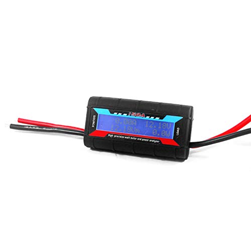 Taikuwu 150 Amps High Precision Power Analyzer Watt Meter Battery Consumption Performance Monitor with LCD Backlight for RC, Battery, Solar, Wind Power Taikuwu 150 Amps High Precision Power Analyzer Watt Meter Battery Consumption Performance Monitor with LCD Backlight for RC, Battery, Solar, Wind Power von Taikuwu