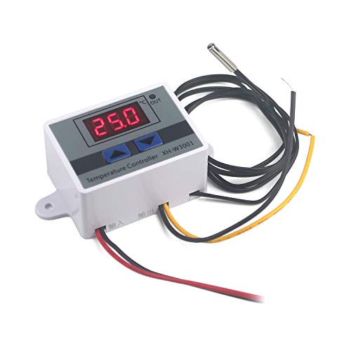 Taikuwu XH-W3001 Digital LCD Display Temperaturregler Microcomputer Thermische Regler Thermoelement Thermostat (24, Volt) von Taikuwu