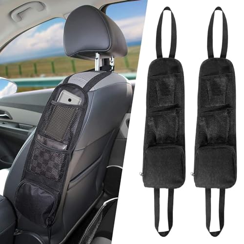 2 Stück Autositz-Seitenorganisator,Faltbare Autositz Organizer Seite,Wasserdicht Autositz Organizer,Multifunktionale Hängetasche für Autositze,Auto Organizer 42cm x 14cm 2 Stück Autositz-Seitenorganisator,Faltbare Autositz Organizer Seite,Wasserdicht Autositz Organizer,Multifunktionale Hängetasche für Autositze,Auto Organizer 42cm x 14cm von TaimeiMao