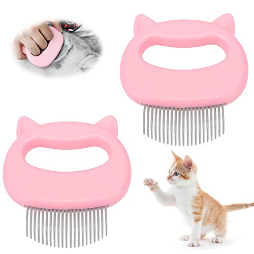 Katzenbürste,2 Stück Katzenkamm,Katzenbürste Langhaar,Bürste Hund Kurzhaar,Massagekamm für Haustier Katzen,Massagekamm Haustier,Bürste für Entfernung von Losen Haaren Fellpflege Reinigung (Rosa) Katzenbürste,2 Stück Katzenkamm,Katzenbürste Langhaar,Bürste Hund Kurzhaar,Massagekamm für Haustier Katzen,Massagekamm Haustier,Bürste für Entfernung von Losen Haaren Fellpflege Reinigung (Rosa) von TaimeiMao