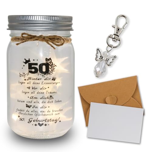 TaimeiMao 50 Geburtstag Frau Mann LED Flaschenlicht Geburtstag, Beleuchtete Flasche, Led Flaschenlicht 50 Geburtstag, Geburtstag Geldgeschenke Verpackung, Geldgeschenk 50 Geburtstag Frauen Männer TaimeiMao 50 Geburtstag Frau Mann LED Flaschenlicht Geburtstag, Beleuchtete Flasche, Led Flaschenlicht 50 Geburtstag, Geburtstag Geldgeschenke Verpackung, Geldgeschenk 50 Geburtstag Frauen Männer von TaimeiMao