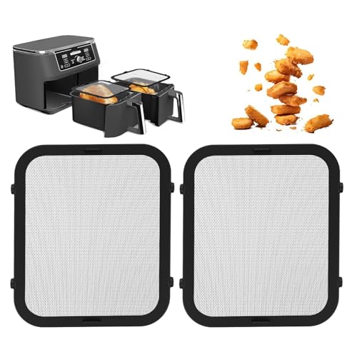 2 Stück Magnetischer Edelstahl Spritzschutz für Ninja Foodi Max Dual Zone Heißluftfritteuse AF400EU & AF451EU 2 Stück Magnetischer Edelstahl Spritzschutz für Ninja Foodi Max Dual Zone Heißluftfritteuse AF400EU & AF451EU von Taimimy