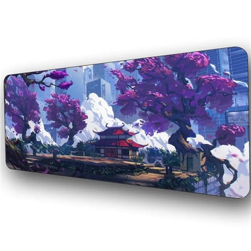 Anime Zeichentrickfilm Gaming Mauspad XXL - Extended Large Mouse Mat - Multifunktionales Tastatur Pad - Schreibtischunterlage - Schreib Mat Geeignet for Computer,Office von Tainrun