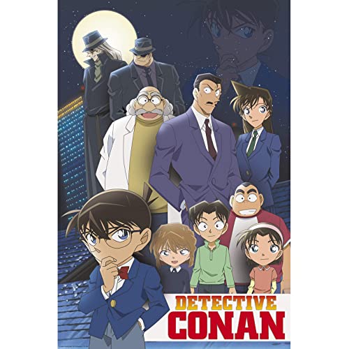 DETECTIVE CONAN Group Poster 11 x 17 Zoll, 28 x 43 cm von Tainsi