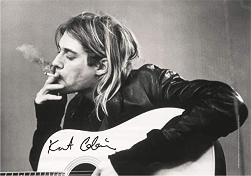 Kurt Cobain Rauchmelder 11 x 17 Zoll, 28 x 43 cm von Tainsi