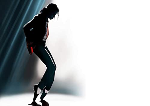 Tainsi Michael Jackson Skill Step Poster, 11 x 17 Zoll, 28 x 43 cm von Tainsi