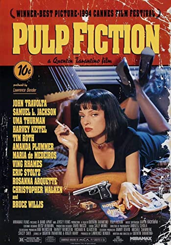 Pulp Fiction (Cover) Poster, 11 x 17 Zoll, 28 x 43 cm von Tainsi